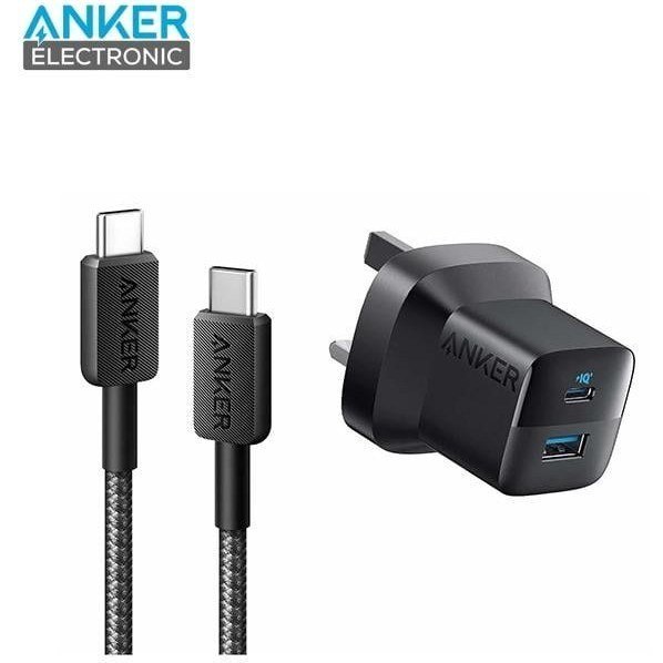 شارژر 33وات انکر /ANKER compact 33w dual-device charger